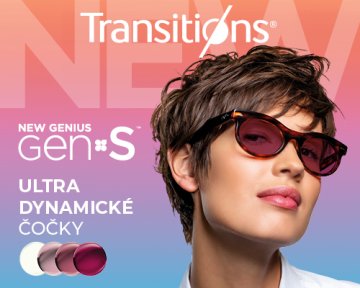 Nenoste brýle, protože musíte, ale protože chcete. Nové brýlové čočky Transitions GEN S vám učarují