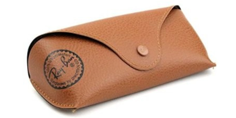 Ray-Ban pouzdro koženkové hnědé
