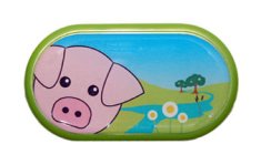 pouzdro se zrcátkem-Farma Prase