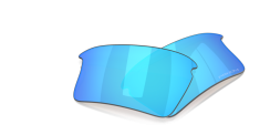 Náhradní skla - OAKLEY BISPHAERA SPEED OO9534 SAPPHIRE