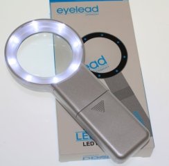Eyelead osvětlená kruhová lupa L 5x (8x LED)