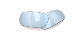 Náhradní skla - OAKLEY HIGHLAND OO9522 DEEP WATER POLARIZED