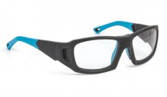 Leader Pro X Sportovní brýle, matná černá/modrá