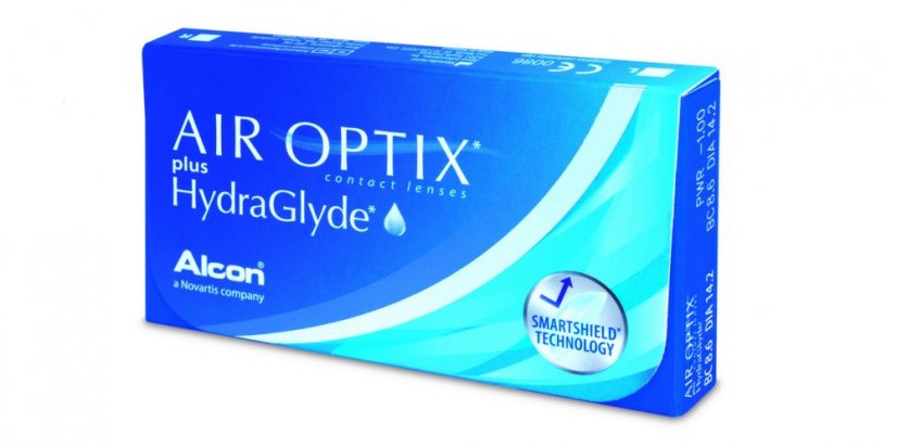AIR OPTIX plus HydraGlyde - dioptrie: -12,0