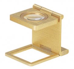 Konus Linen Tester lupa 8x (20x20mm) kov/skleněná optika