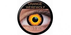 ColourVUE  Crazy Lens Orange Werewolf