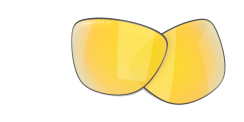 Náhradní skla - OAKLEY FROGMOD SP OO9284 24K POLARIZED
