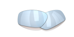 Náhradní skla - OAKLEY PLANTARIS SQ OO9529 DEEP WATER POLARIZED