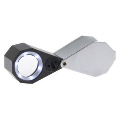 Viewlux lupa 10x, 21 mm, s LED světlem