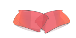 Náhradní skla - OAKLEY SUTURE JACKET  OO9532 TRAIL TORCH