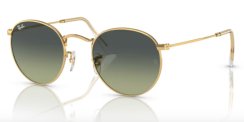 Ray-Ban RB 3447 001/BH Round Metal
