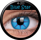 ColourVUE  Crazy Lens Blue Star