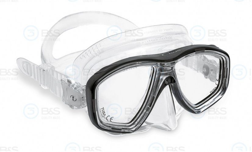 Potapěčské dioptrické brýle  Potapěčské (dioptrické) brýle TUSA, černé
