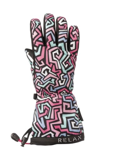 DĚTSKÉ LYŽAŘSKÉ RUKAVICE RELAX PUZZY  RR15T