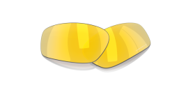 Náhradní skla - OAKLEY PLANTARIS SQ OO9529 24K POLARIZED