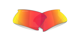 Náhradní skla - OAKLEY SUTURE JACKET  OO9532 RUBY