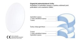 PLASTOVÁ ČOČKA S FILTREM MODRÉHO ZÁŘENÍ bez dioptrií