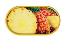 pouzdro se zrcátkem-ananas