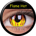 ColourVUE  Crazy Lens Flame Hot